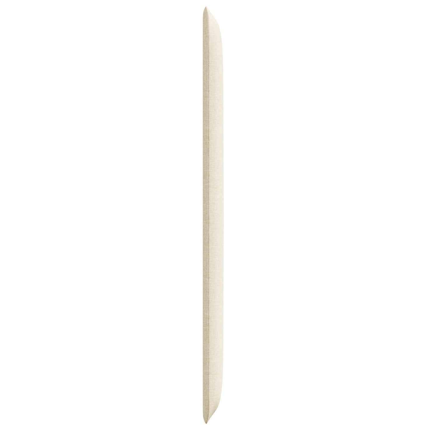 vidaXL Headboard Ear Cream 80 x 16 x 4 cm Fabric