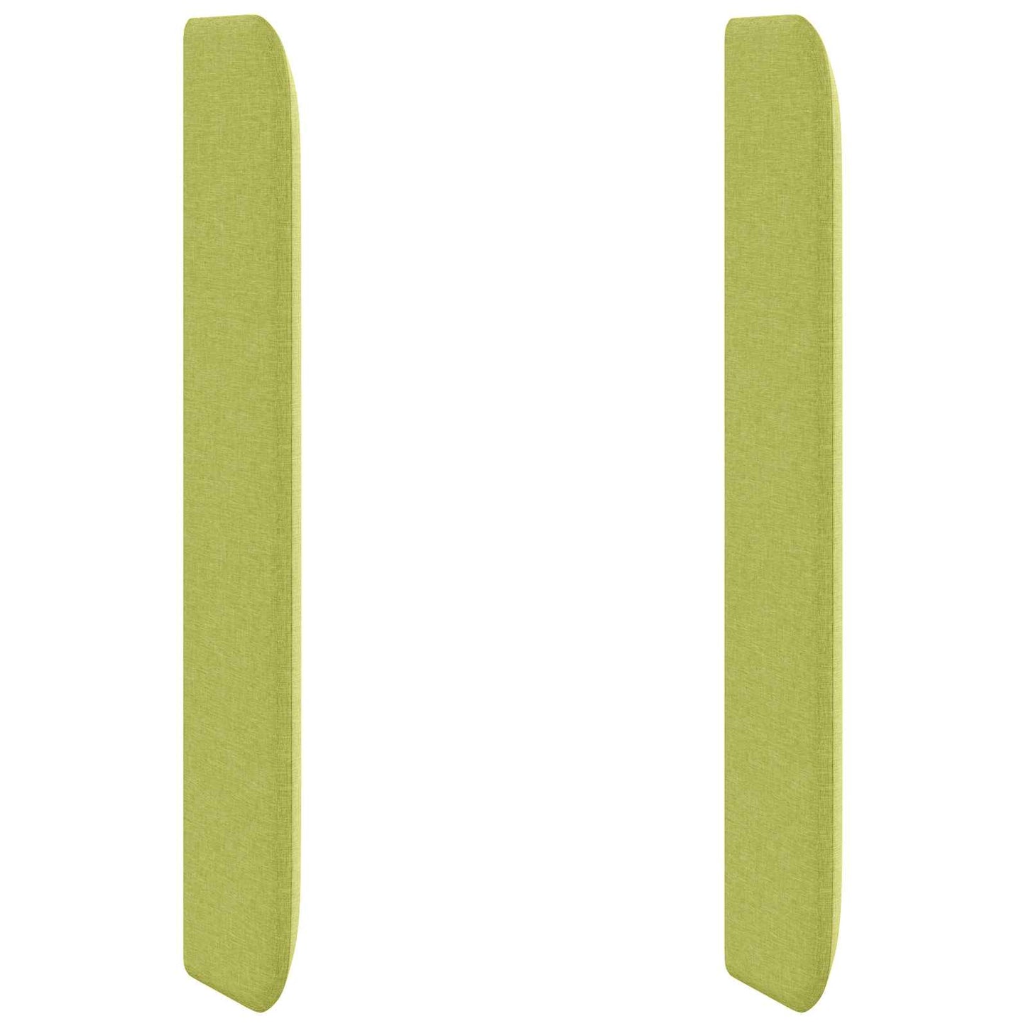 vidaXL Headboard Ear Grey 80 x 16 x 4 cm Fabric