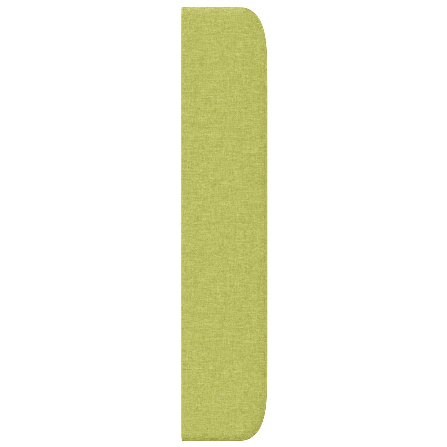 vidaXL Headboard Ear Grey 80 x 16 x 4 cm Fabric