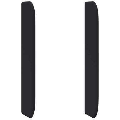 vidaXL Headboard Ear Black 80 x 16 x 4 cm PVC