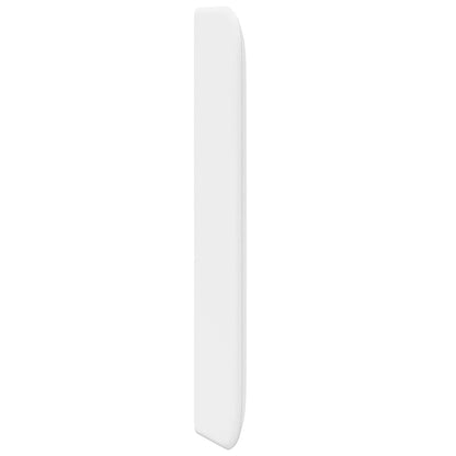 vidaXL Headboard Ear White 80 x 16 x 4 cm PVC