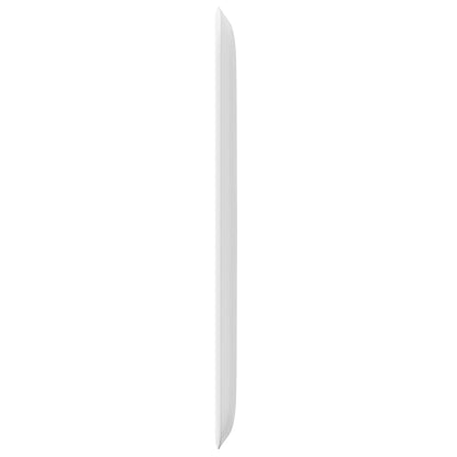vidaXL Headboard Ear White 80 x 16 x 4 cm PVC