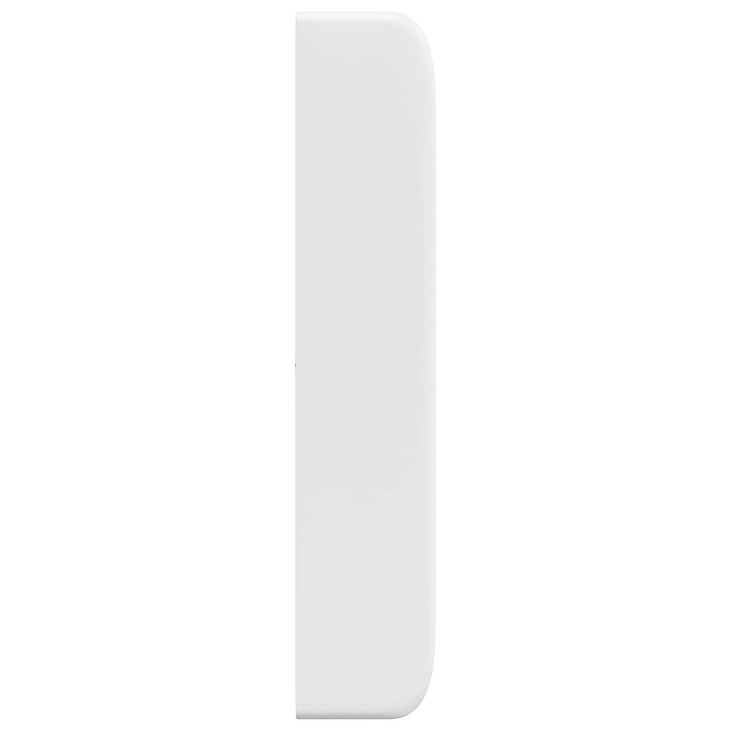 vidaXL Headboard Ear White 80 x 16 x 4 cm PVC