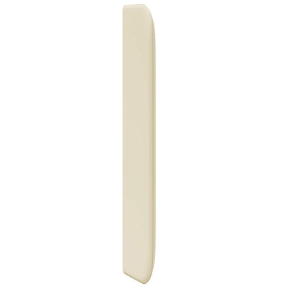 vidaXL Headboard Ear Cream 80 x 16 x 4 cm PVC