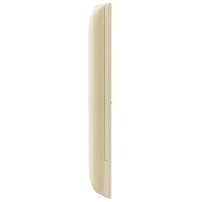 vidaXL Headboard Ear Cream 80 x 16 x 4 cm PVC