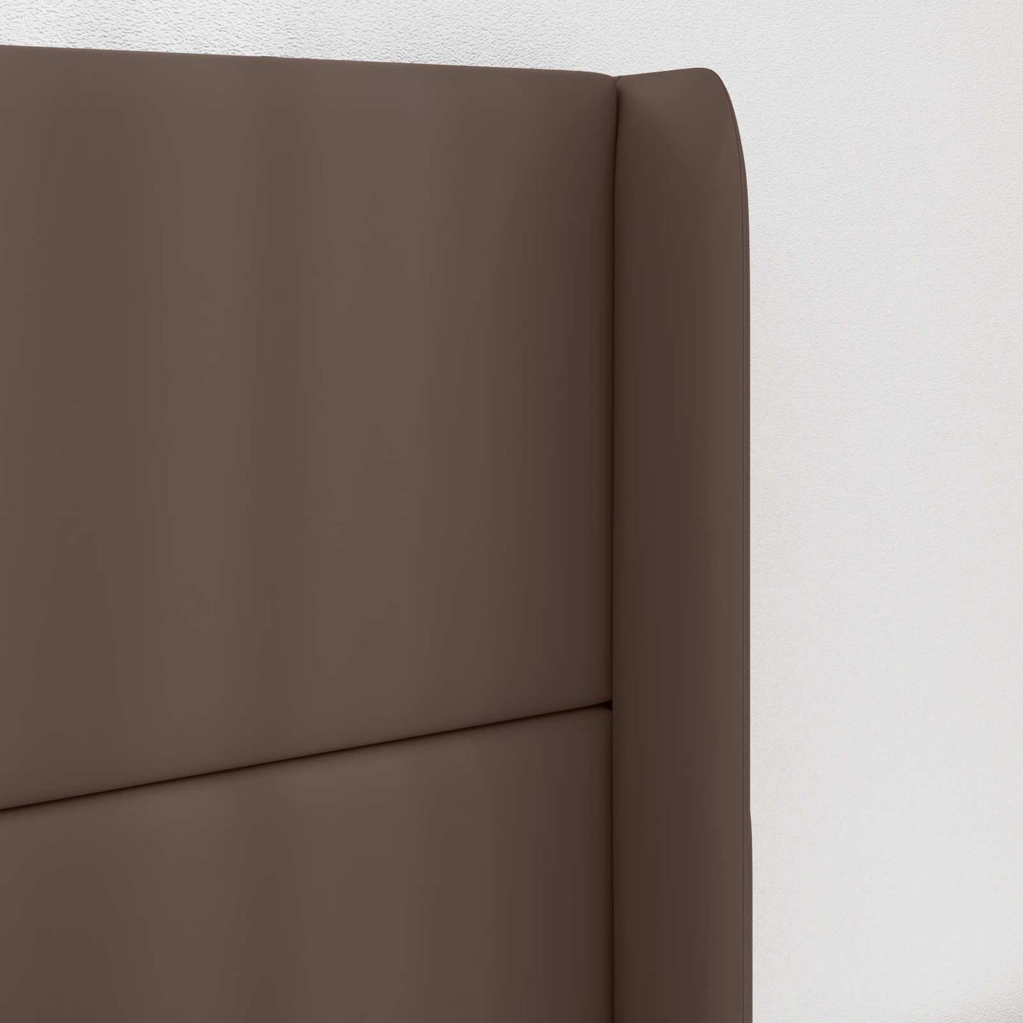 vidaXL Headboard Ear Brown 80 x 16 x 4 cm PVC