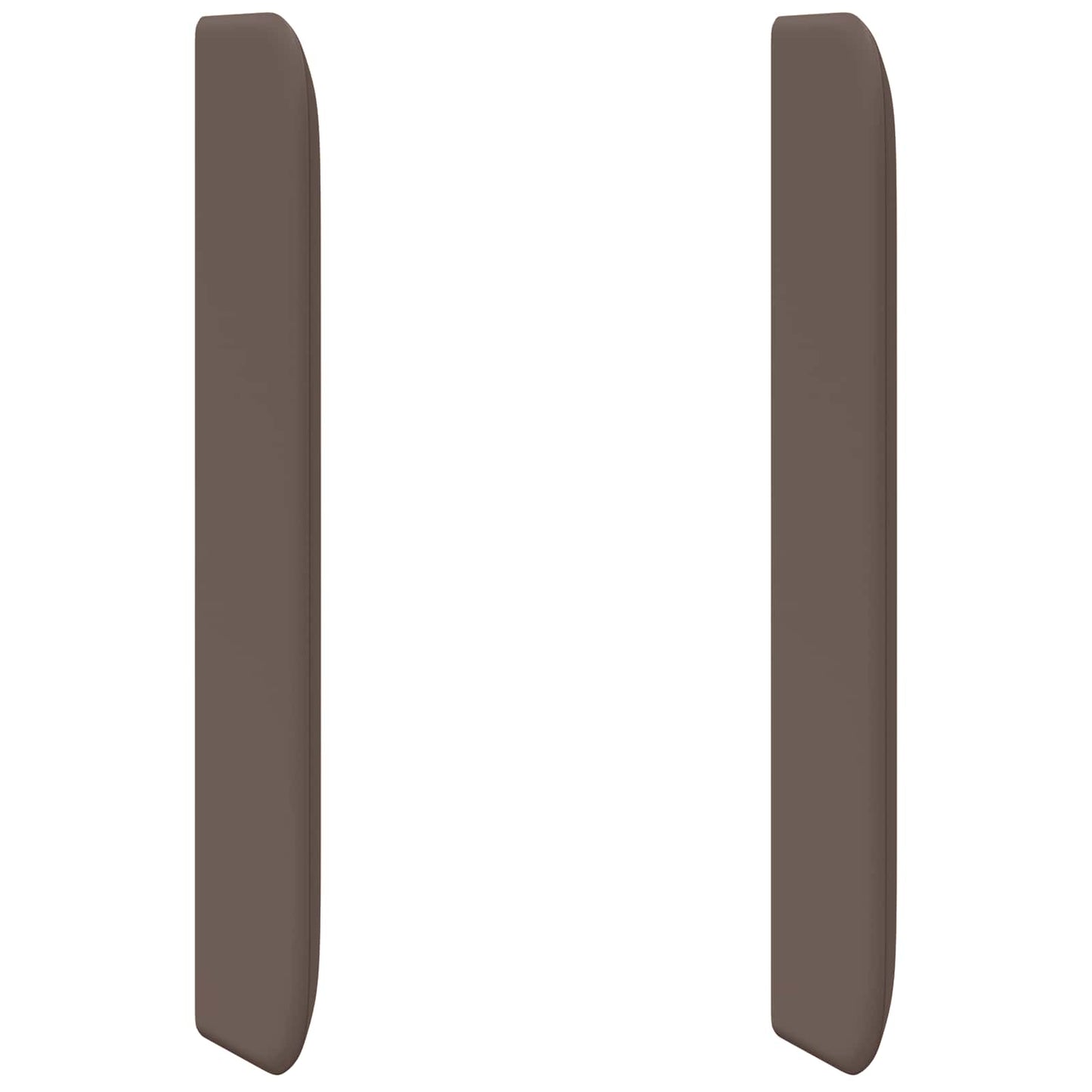 vidaXL Headboard Ear Brown 80 x 16 x 4 cm PVC