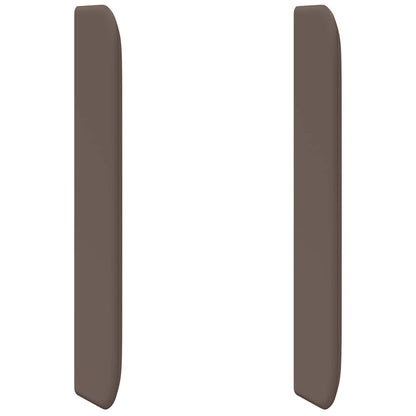 vidaXL Headboard Ear Brown 80 x 16 x 4 cm PVC