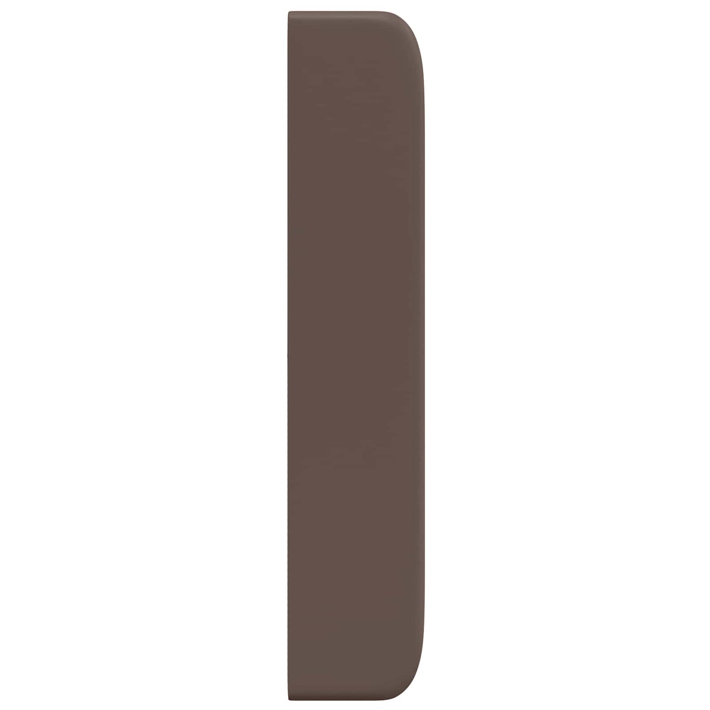 vidaXL Headboard Ear Brown 80 x 16 x 4 cm PVC