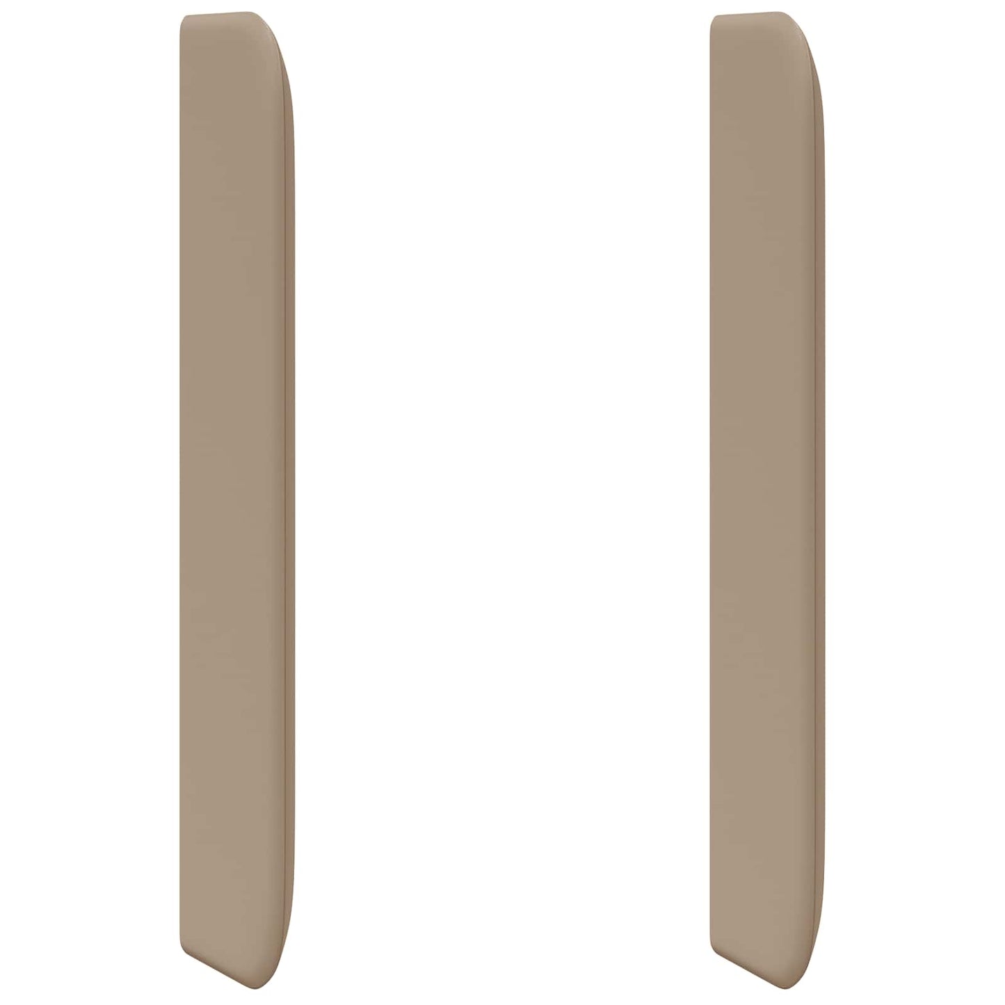 vidaXL Headboard Ear Brown 80 x 16 x 4 cm PVC