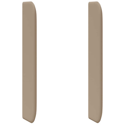 vidaXL Headboard Ear Brown 80 x 16 x 4 cm PVC