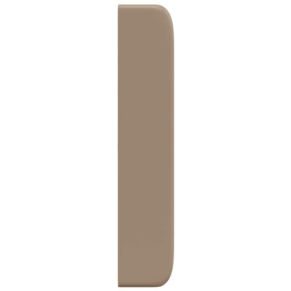 vidaXL Headboard Ear Brown 80 x 16 x 4 cm PVC