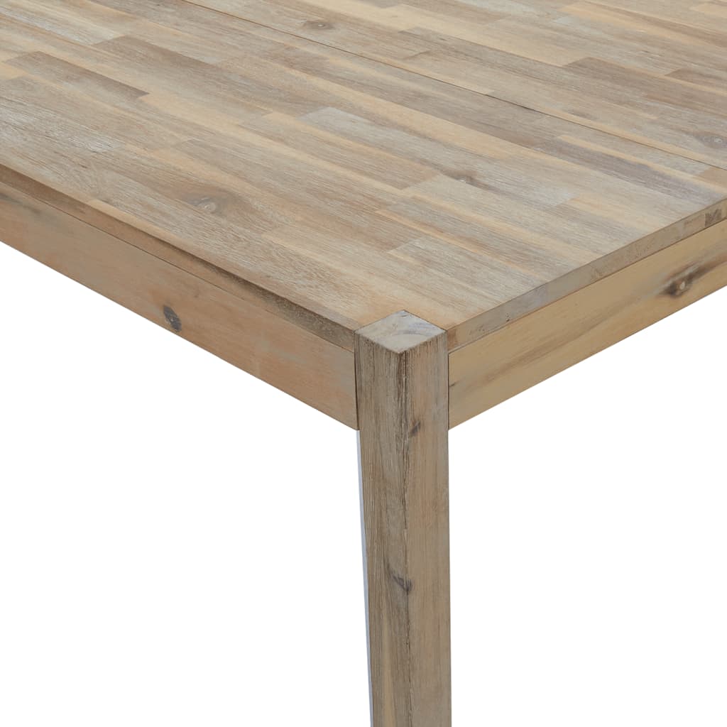 vidaXL Dining Set | Brown | Solid acacia wood | Standard | Durable | Dining Set