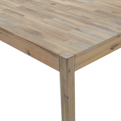 vidaXL 7 Piece Dining Set Solid Wood Acacia
