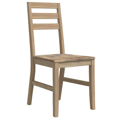 vidaXL Dining Set | Brown | Solid acacia wood | Standard | Durable | Dining Set
