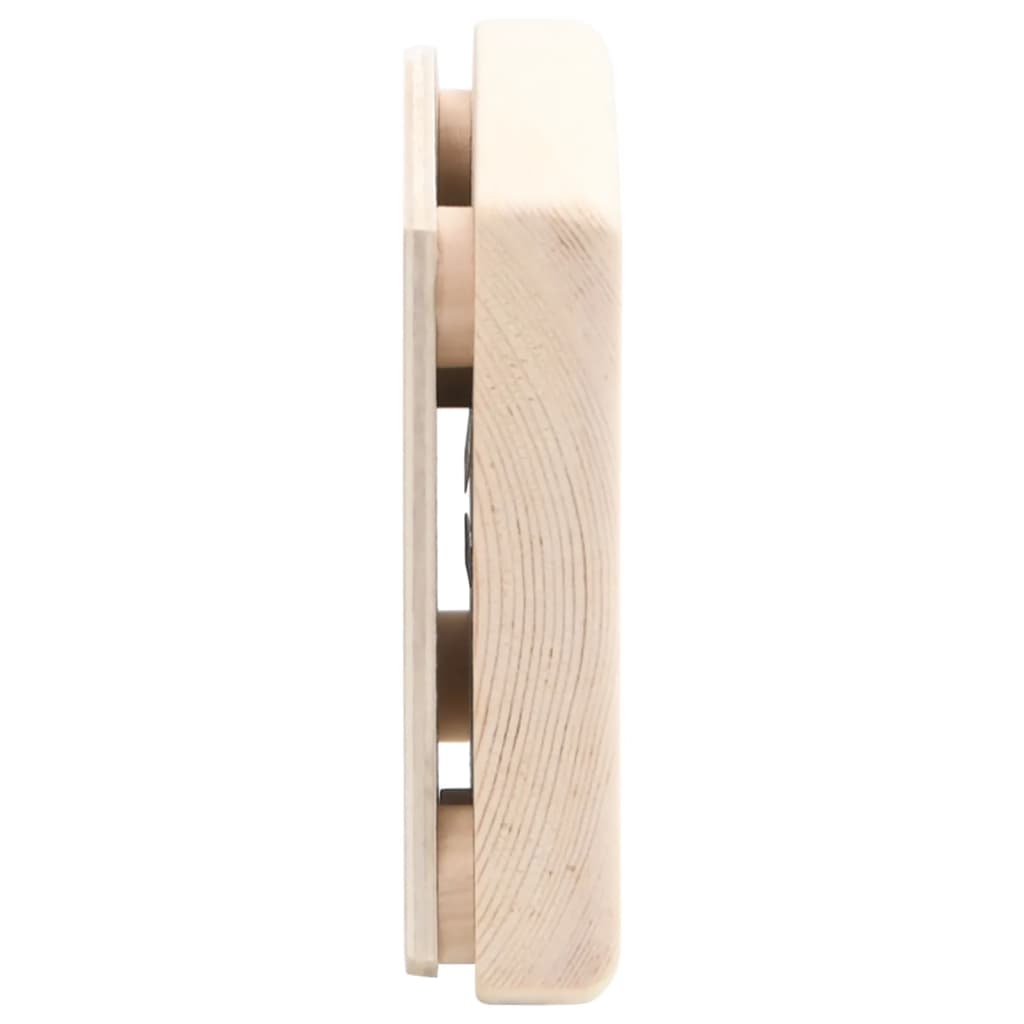 vidaXL 2 in 1 Sauna Hygrothermograph and Sand Timer Set Solid Wood Pine