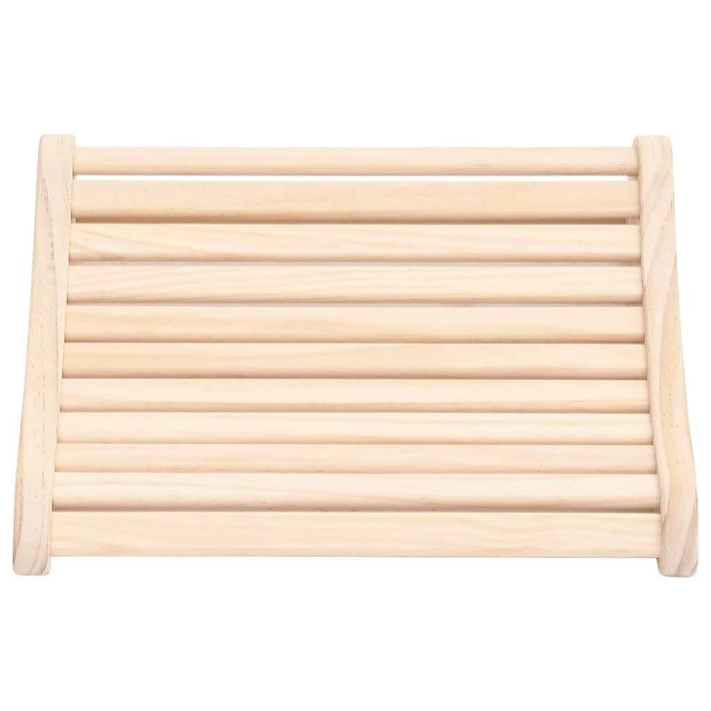 vidaXL Sauna Headrest Solid Wood Pine