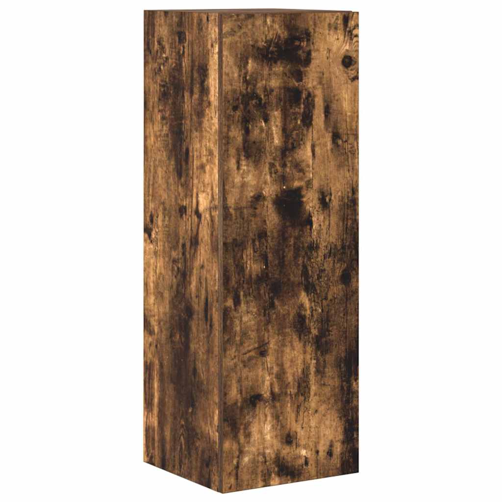 vidaXL 3 Piece TV Cabinet Set Smoked Oak Engineered Wood