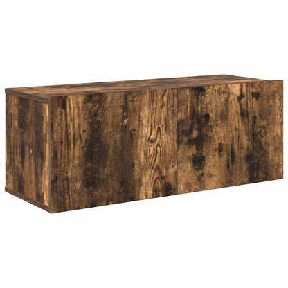 vidaXL 3 Piece TV Cabinet Set Smoked Oak Engineered Wood