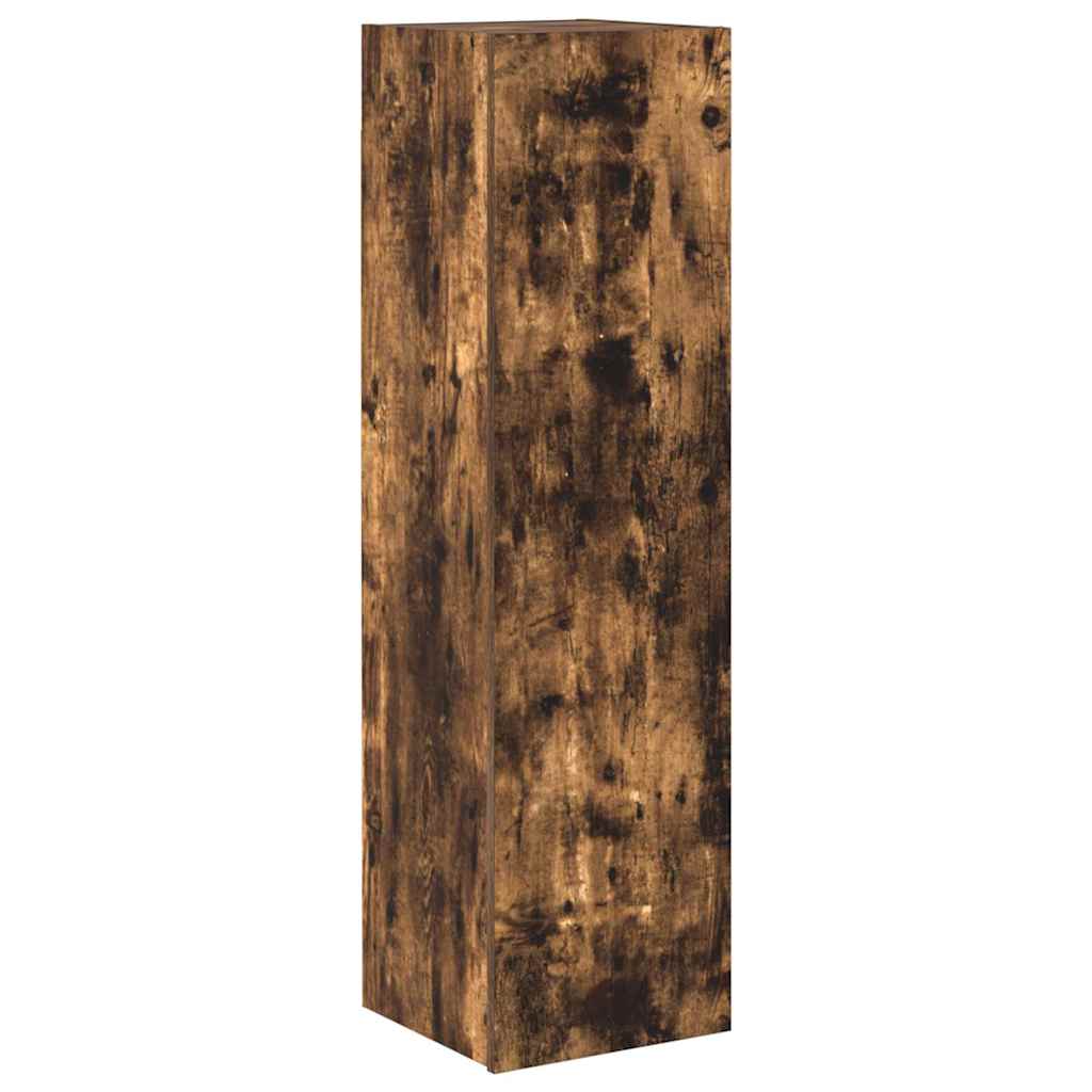 vidaXL 3 Piece TV Cabinet Set Smoked Oak Engineered Wood