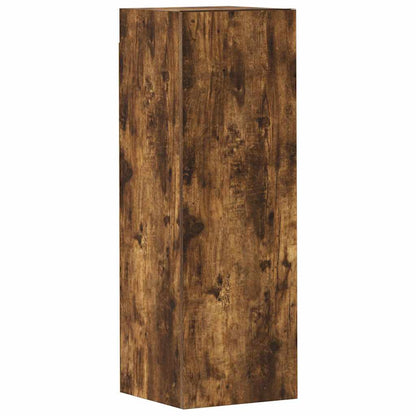 vidaXL 10 Piece TV Cabinet Set Smoked Oak Engineered Wood