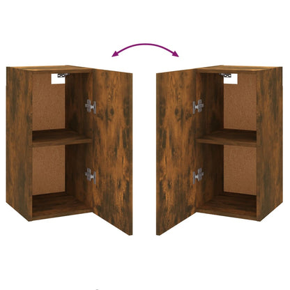 vidaXL 7 Piece TV Cabinet Set Smoked Oak Engineered Wood