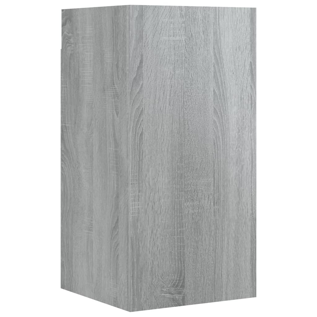 vidaXL 7 Piece TV Cabinet Set Grey Sonoma Engineered Wood