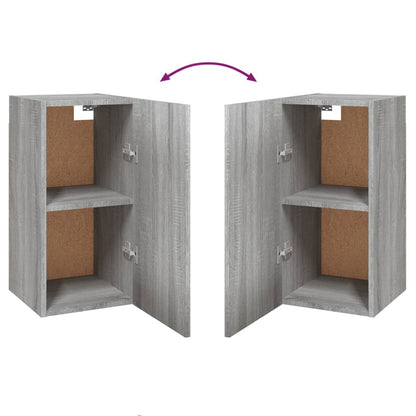 vidaXL 7 Piece TV Cabinet Set Grey Sonoma Engineered Wood