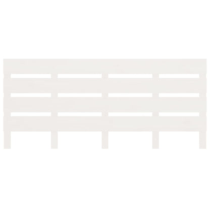 vidaXL Bed Frame without Mattress White 140x200 cm Solid Wood Pine