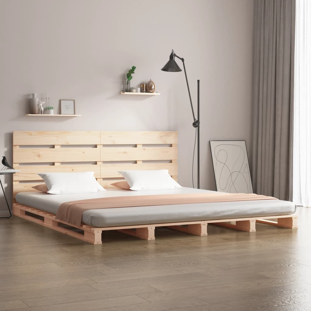 vidaXL Bed Frame without Mattress 160x200 cm Solid Wood Pine