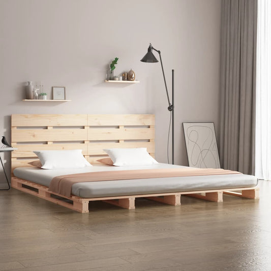 vidaXL Bed Frame without Mattress 160x200 cm Solid Wood Pine