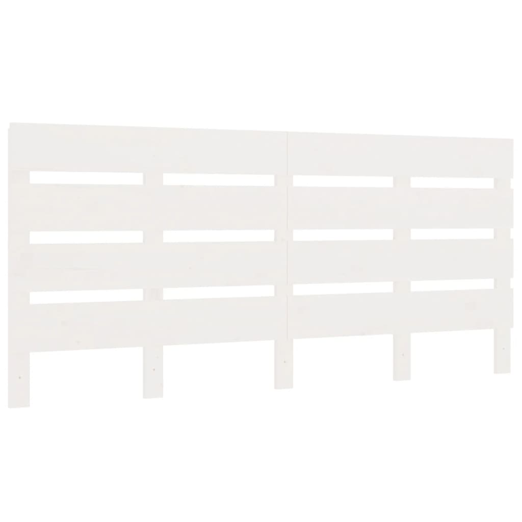 vidaXL Bed Frame without Mattress White 160x200 cm Solid Wood Pine