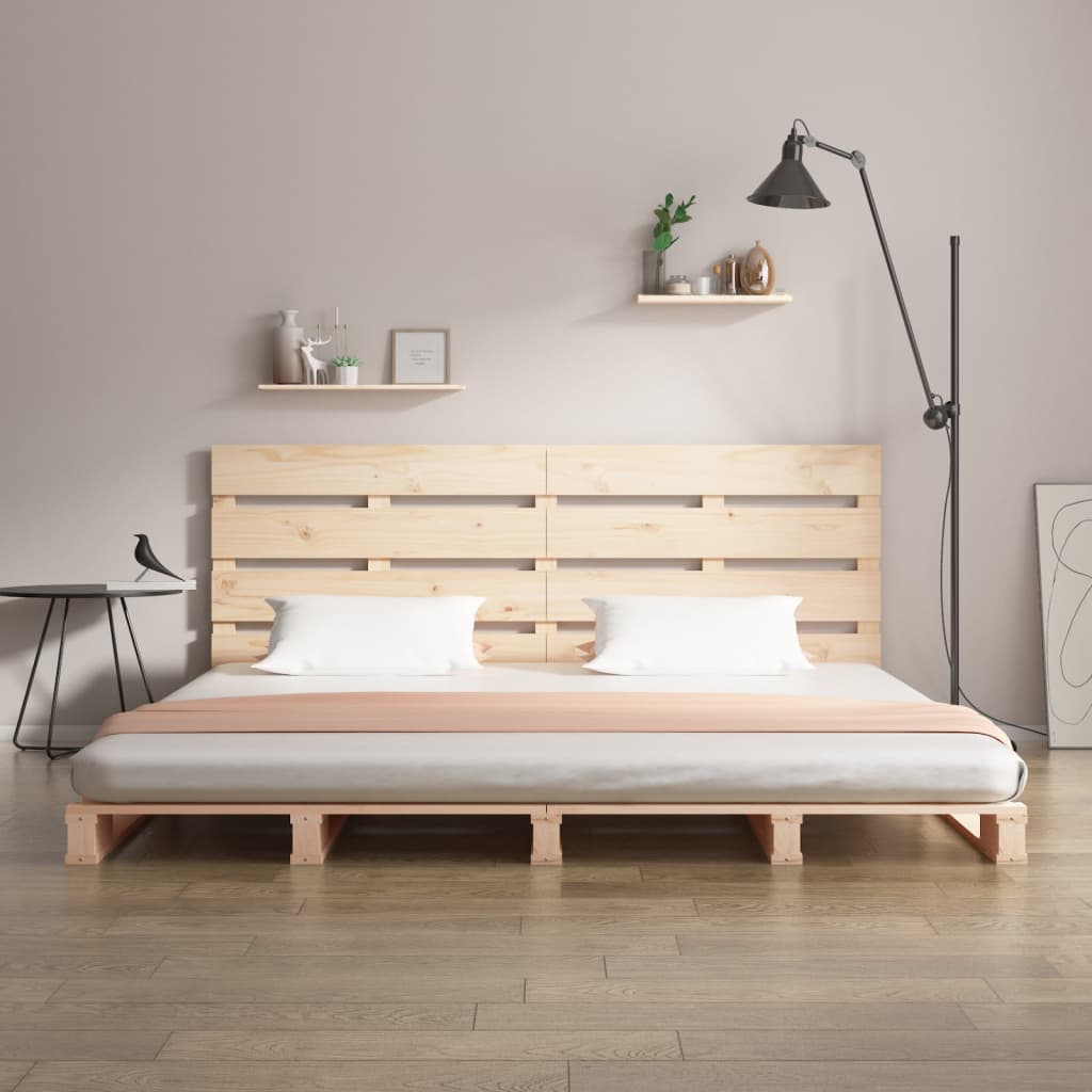 vidaXL Bed Frame without Mattress 180x200 cm Super King Solid Wood Pine