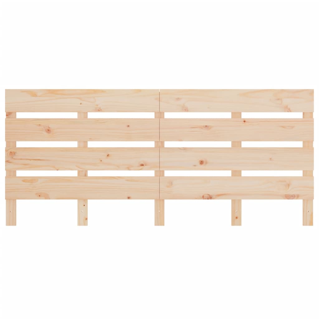 vidaXL Bed Frame without Mattress 180x200 cm Super King Solid Wood Pine