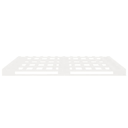 vidaXL Bed Frame without Mattress White 200x200 cm Solid Wood Pine