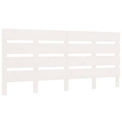 vidaXL Bed Frame without Mattress White 200x200 cm Solid Wood Pine