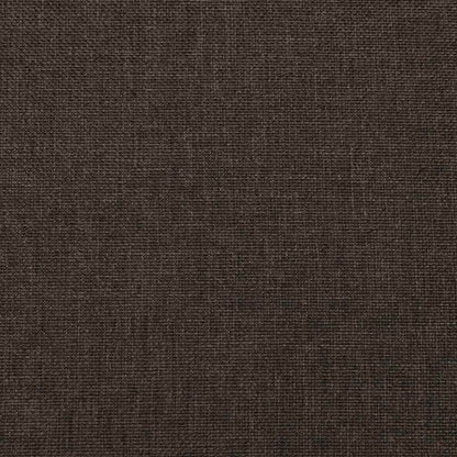 vidaXL Massage Chair Dark Brown Fabric