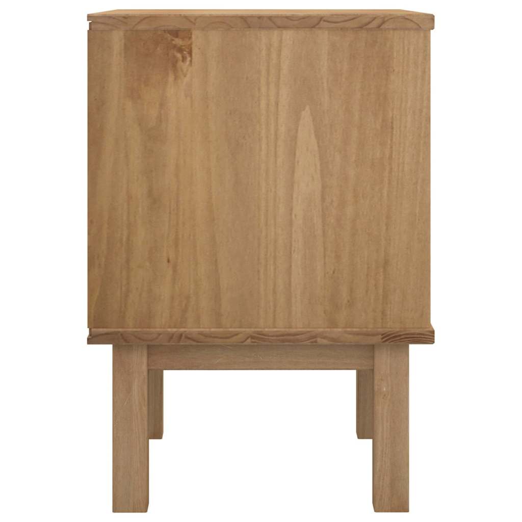 vidaXL Bedside Cabinet "OTTA" 45x39x57 cm Solid Wood Pine