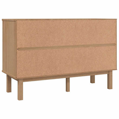 vidaXL Drawer Cabinet"OTTA" 111x43x73,5 cm Solid Wood Pine
