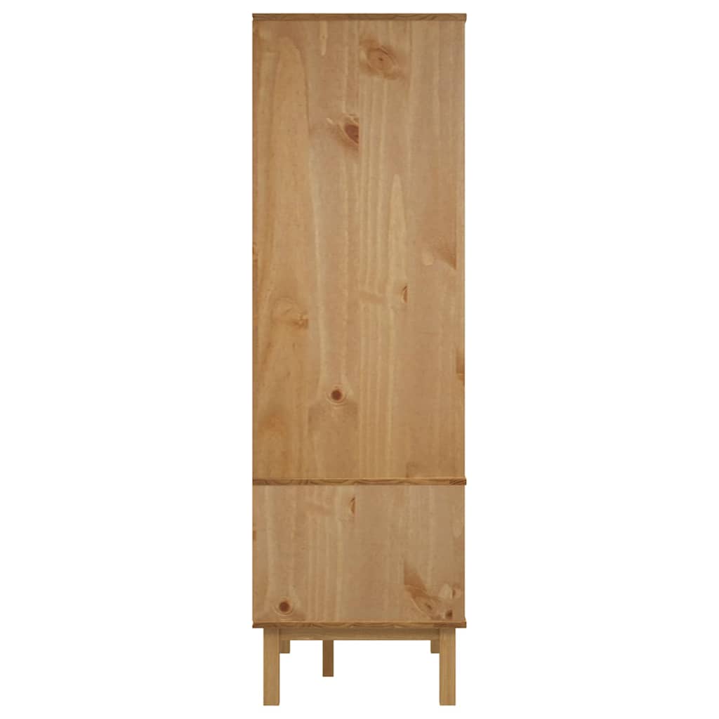 vidaXL Wardrobe "OTTA" 76,5x53x172 cm Solid Wood Pine