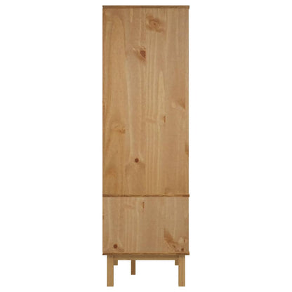 vidaXL Wardrobe "OTTA" 76,5x53x172 cm Solid Wood Pine