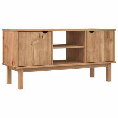 vidaXL TV Cabinet "OTTA" 113,5x43x57 cm Solid Wood Pine