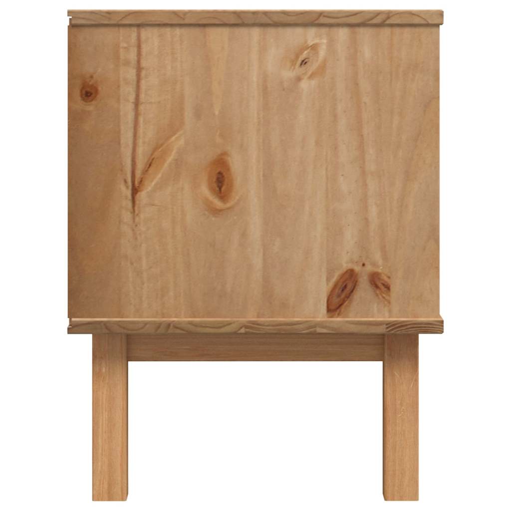 vidaXL TV Cabinet "OTTA" 113,5x43x57 cm Solid Wood Pine