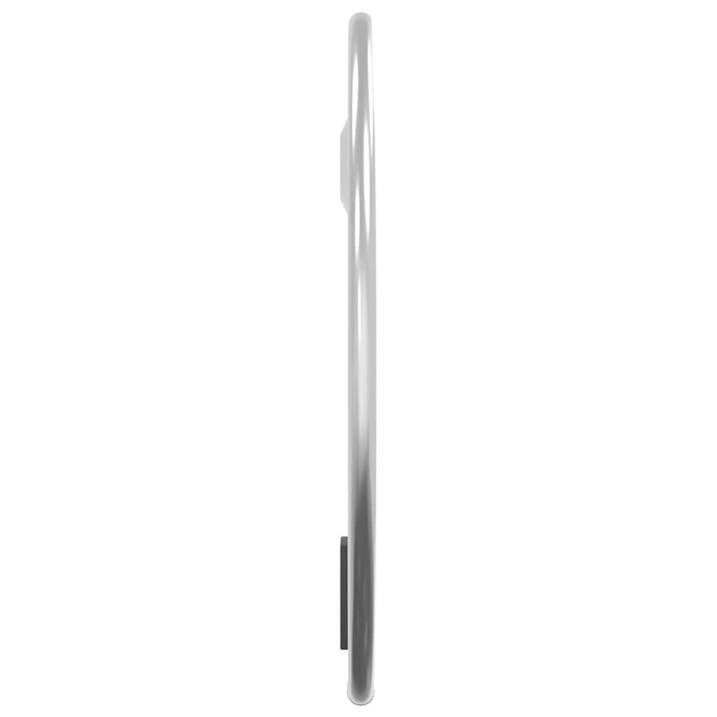 vidaXL Wall Mirror Silver Ø 20 cm Round