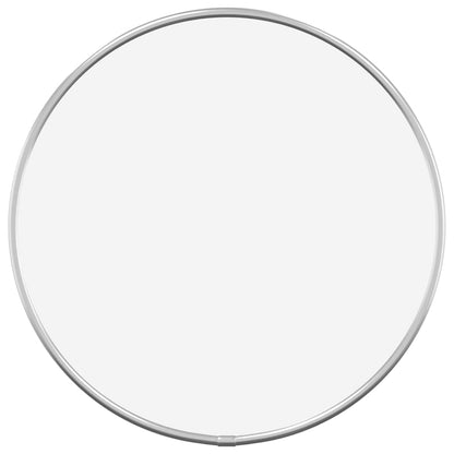 vidaXL Wall Mirror Silver Ø 30 cm Round