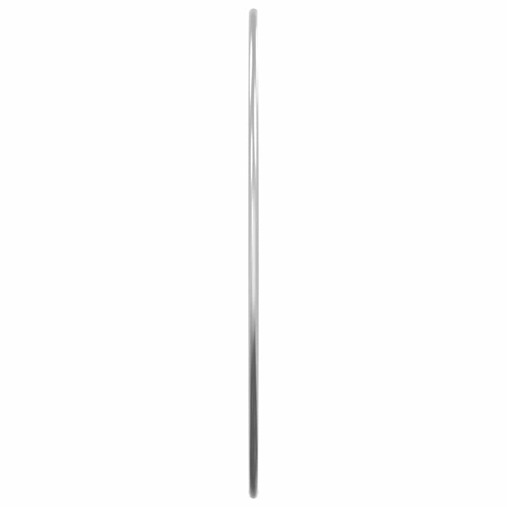 vidaXL Wall Mirror Silver Ø 40 cm Round