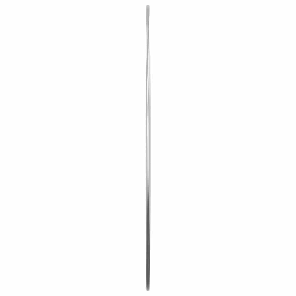 vidaXL Wall Mirror Silver Ø 50 cm Round