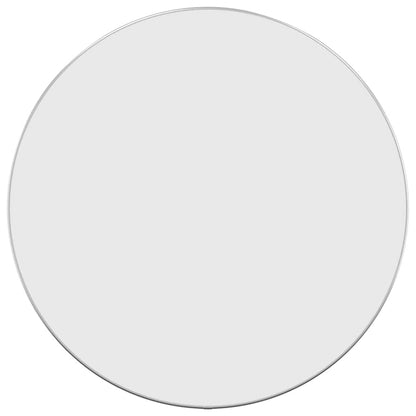 vidaXL Wall Mirror Silver Ø 60 cm Round