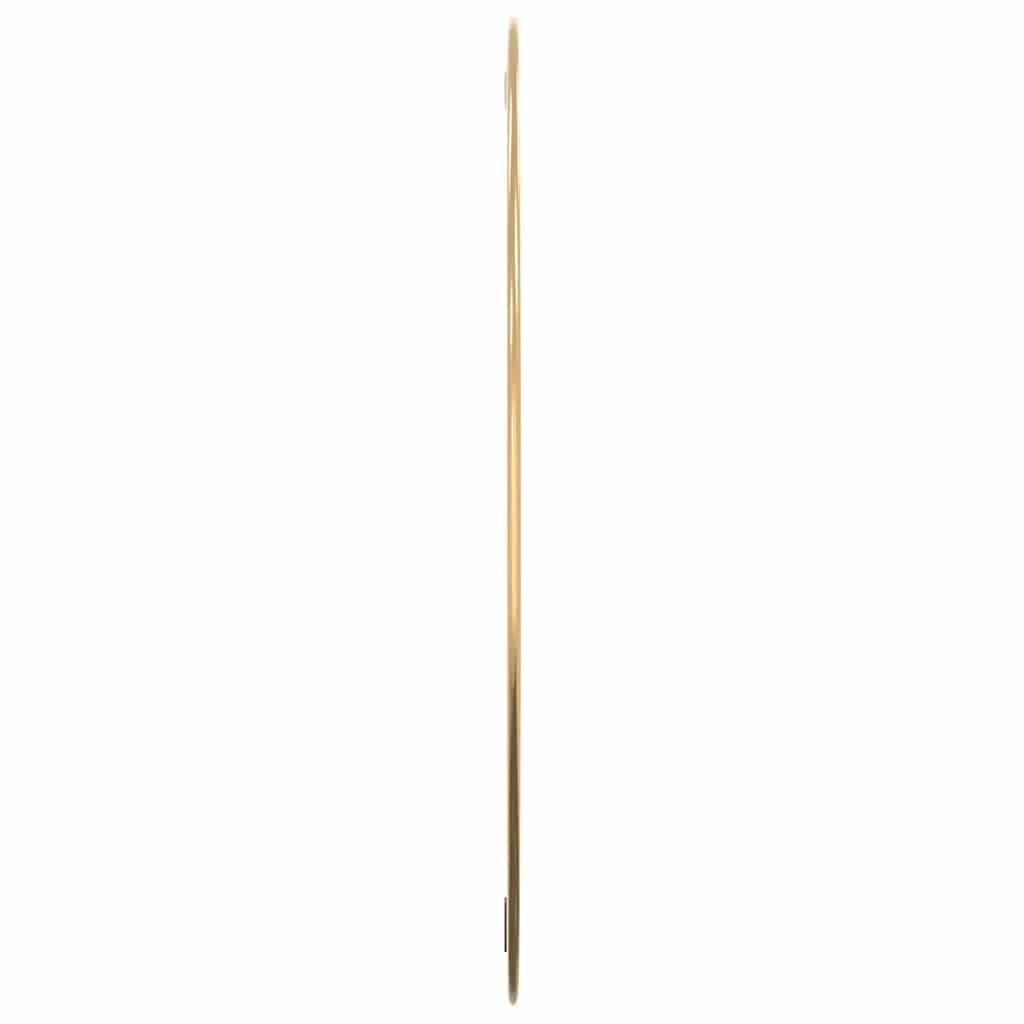 vidaXL Wall Mirror Gold Ø 60 cm Round