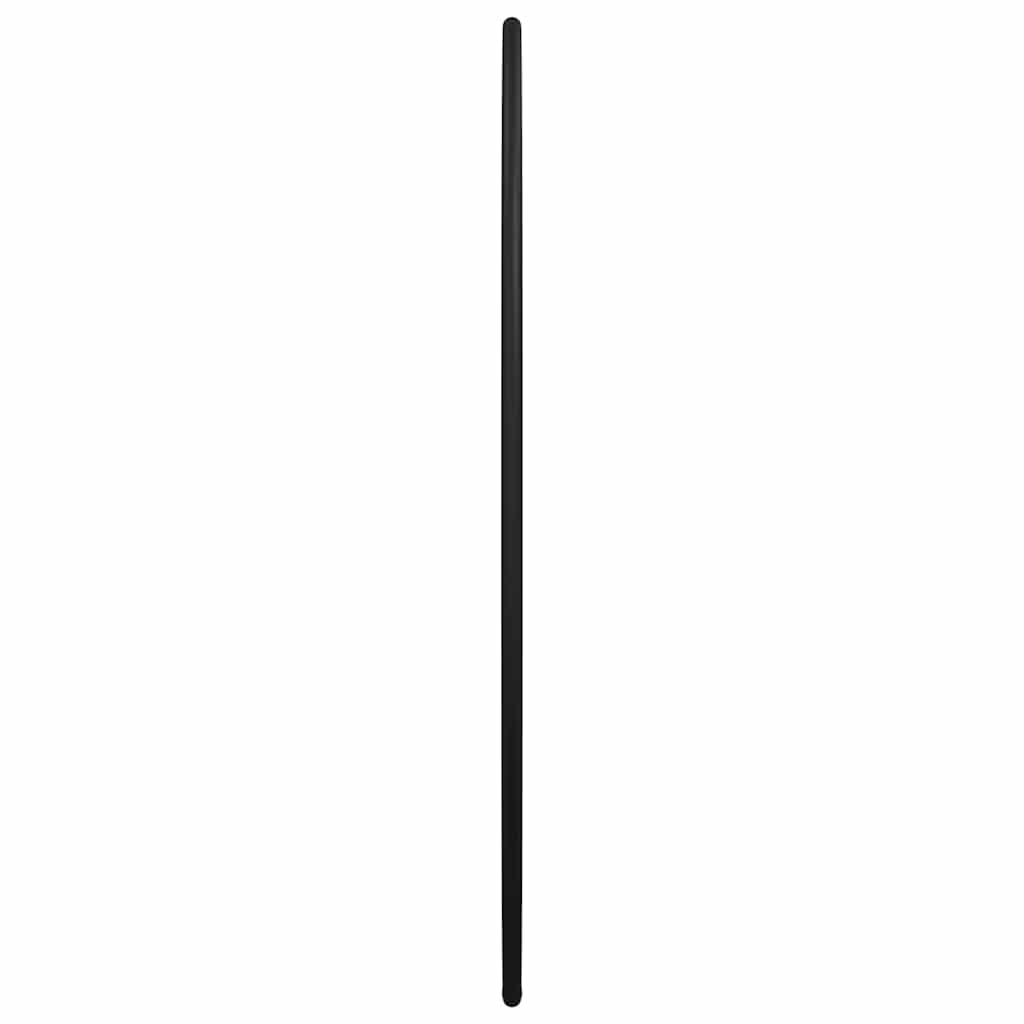 vidaXL Wall Mirror Black Ø 40 cm Round